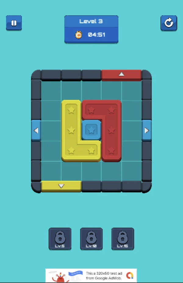 color block away