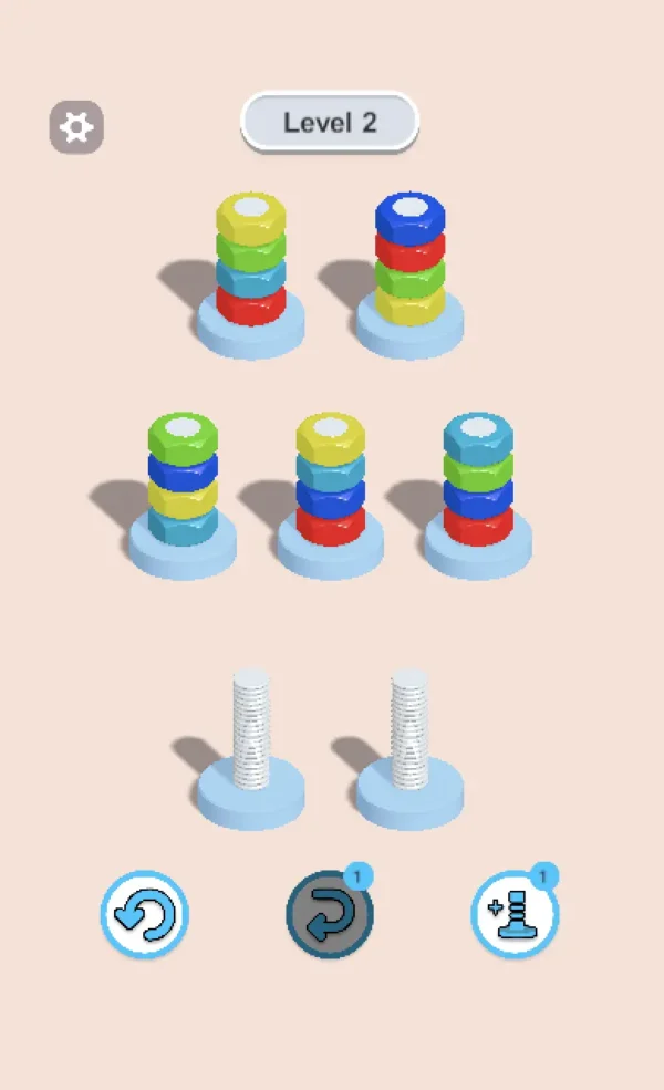 nuts bolts sort