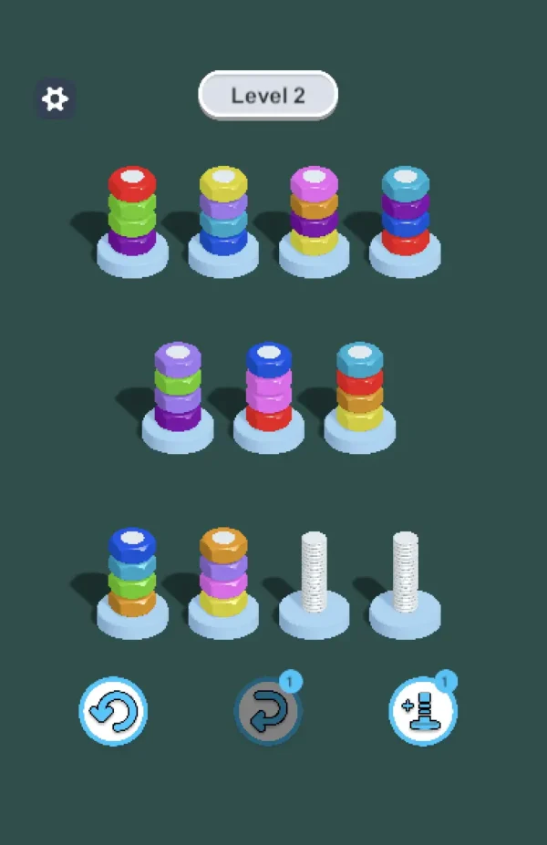 nuts bolts sort