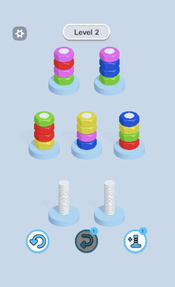 nuts bolts sort