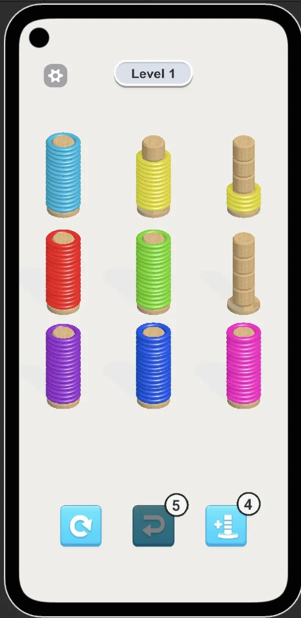 Slinky Sort Puzzle
