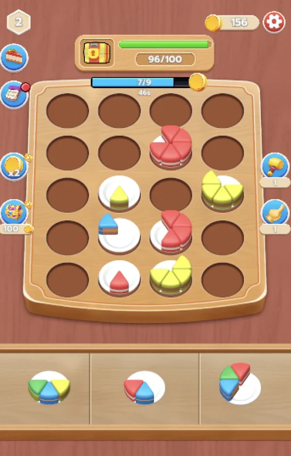 cake sort