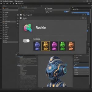 Reskin unity game